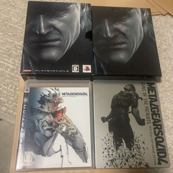 送料無料 PS3 メタルギアソリッド4 ガンズオブザパトリオット 初回限定版 プレイステーション3 METAL GEAR SOLID 4 GUNS OF THE PATRIOTS