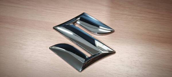 送料無料 スズキ スイフトスポーツ ZC33S 純正フロントエンブレム サイズ 約100mm×100mm