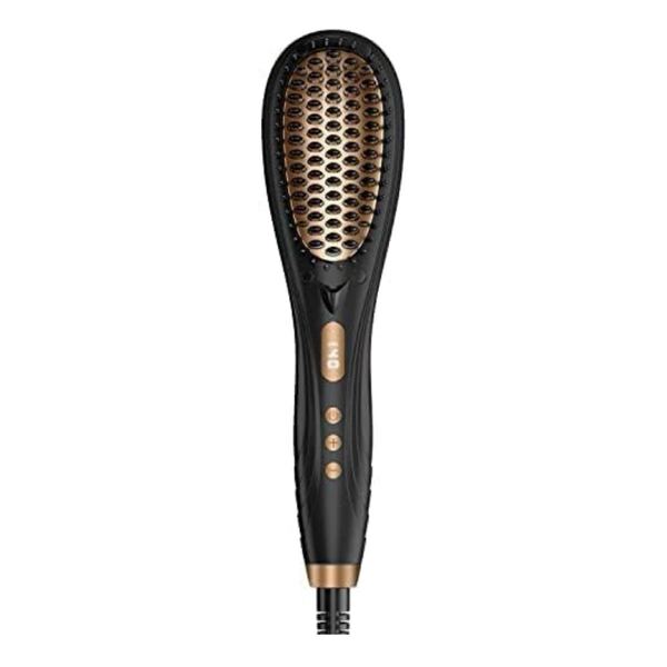 ストレートブラシ ヒートブラシ ヘアアイロン 小型 海外対応 マイナスイオン 急速加熱 ミニ ポータブル 80℃-230℃