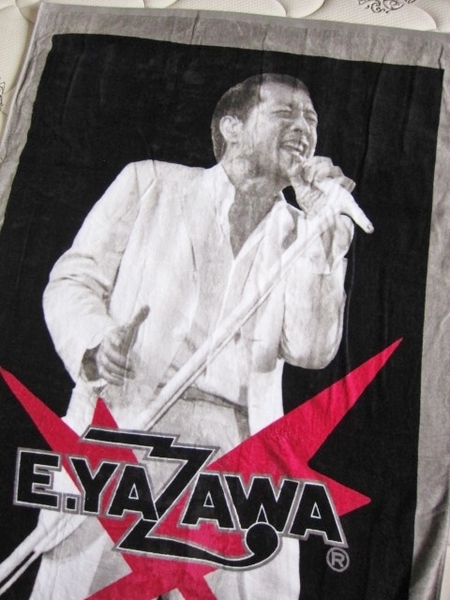 新品 未使用 矢沢永吉 バスタオル YAZAWA THE BOSS ROCK'N ROLL ENTERTAINERバスタオル グッズ 日本製 綿100%