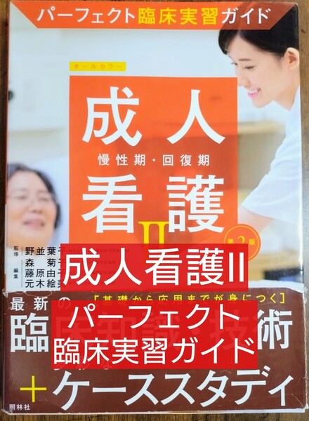 成人看護 2 パーフェクト臨床実習ガイド 第2版 (本 テキスト 参考書 看護学 看護技術 看護学生 ナース バイタルサイン 緩和ケア)