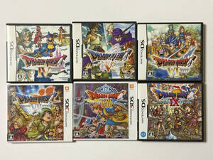 ニンテンドーDS 3DS ドラゴンクエスト 4 5 6 7 8 9 セット Nintendo DS NDS Dragon Quest