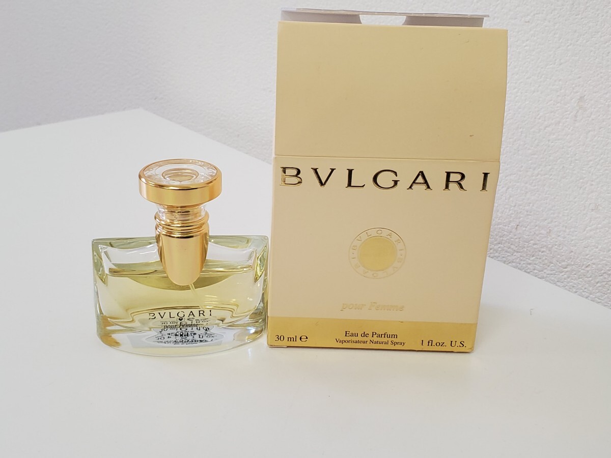 未使用 ブルガリ プールファム 30ml (10ml×3)　ブルガリファム 廃盤 BVLGARI ブルガリ プールファム オードパルファム 30ml