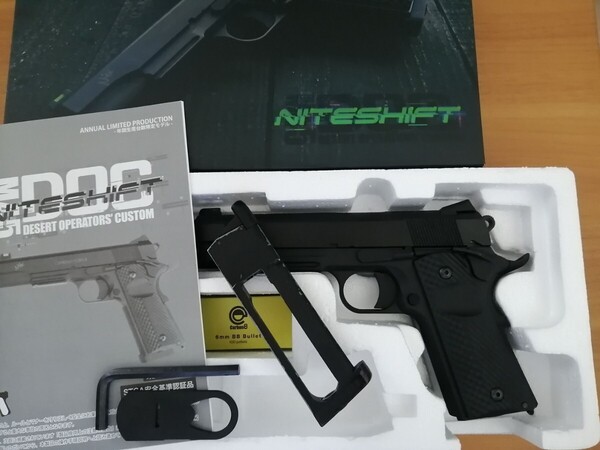 Carbon8 カーボネイト M45 DOC NITE SHIFT ナイトシフト CO2 ガスガン 動作確認済み