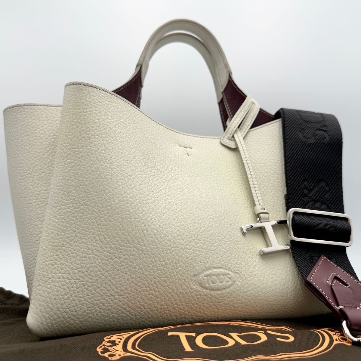 極美品✨TODS タイムレス チャーム 本革 シルバー 2025年最新】Yahoo!オークション -tod's タイムレスの中古品