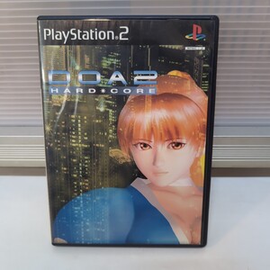 DOA2 HARD CORE PS2ソフト DEAD OR ALIVE2 デッドオアアライブ2 ハードコア プレステ2 Playstation2