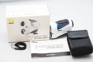 ☆実用品☆ ニコン クールショット プロ ステイビライズド NIKON COOLSHOT PRO STABILIZED 元箱付き おススメの1品 お見逃しなく