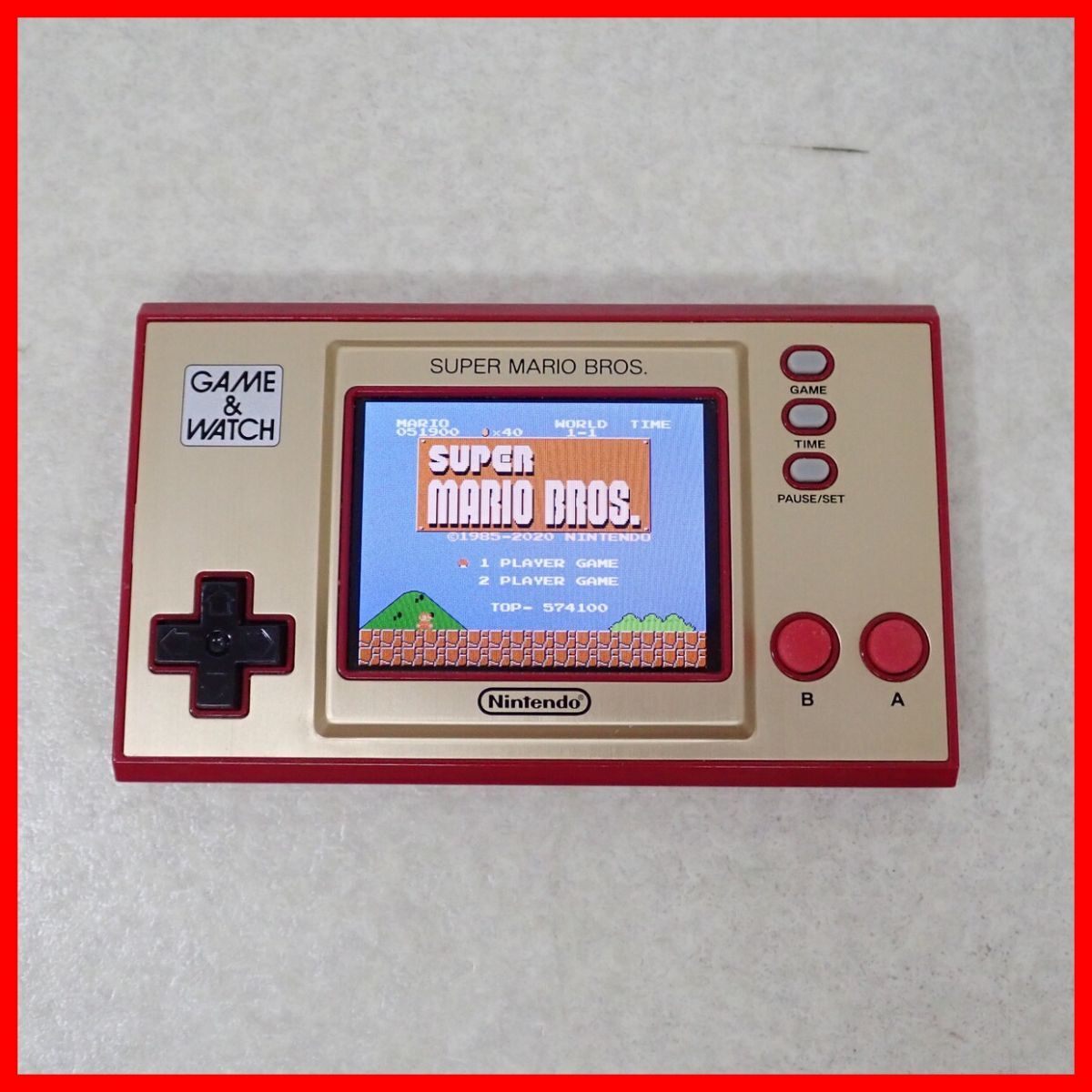 超レア 希少品 マリオ レトロ GAME&WATCH ゲーム&ウォッチ 現状品 Yahoo!オークション -「スーパーマリオブラザーズ」(ゲーム