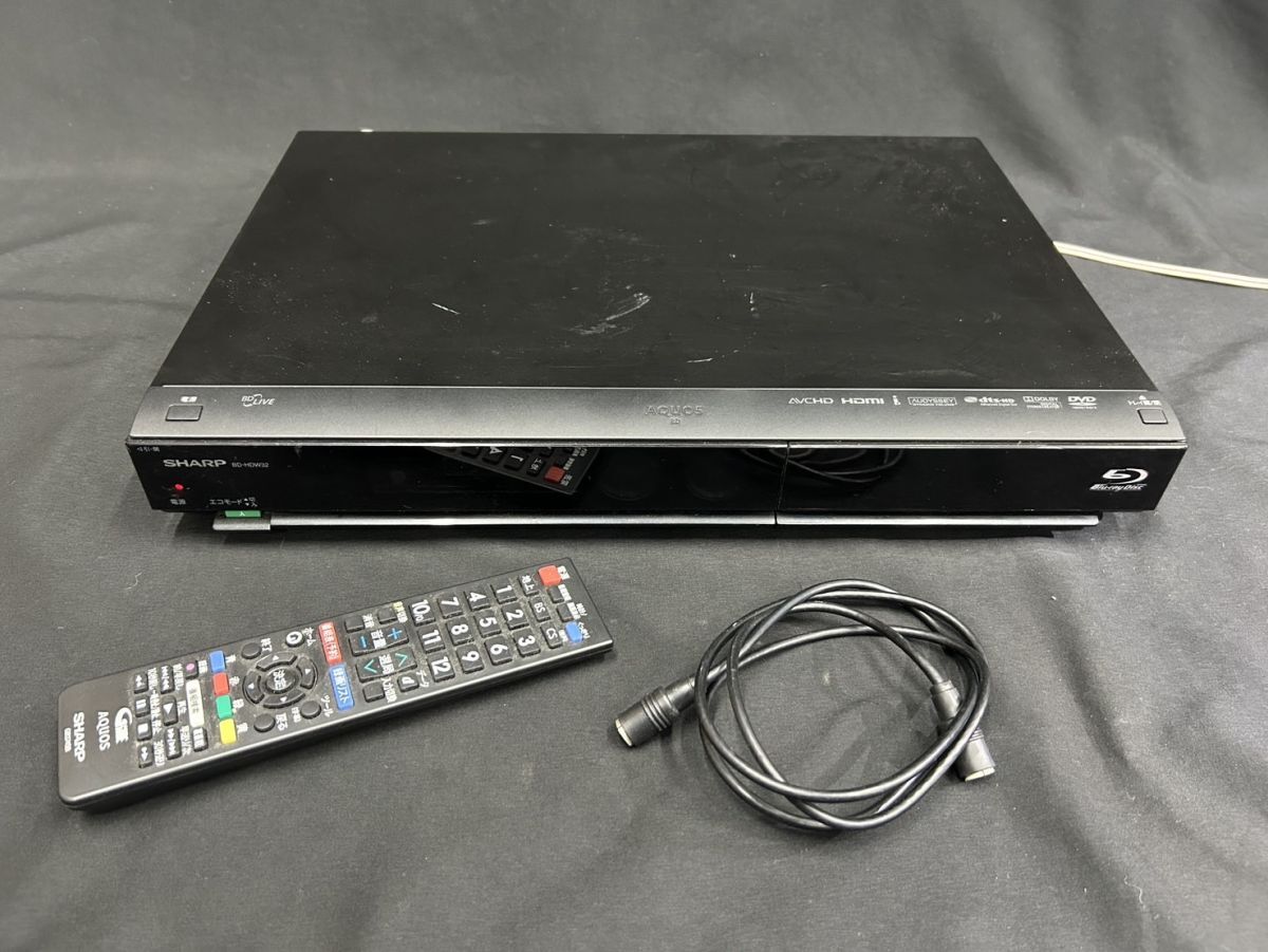【値下げ】ブルーレイプレーヤー ・レコーダー BD-HDW32(ほぼ未使用) 2025年最新】Yahoo!オークション -sharp bd-hdw32の中古品・新品