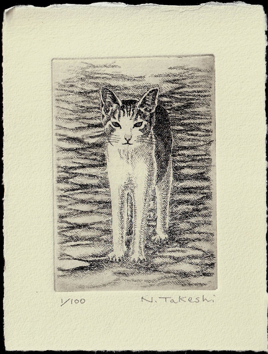 レオ フィニ 猫の版画エッチング 2025年最新】Yahoo!オークション -銅版画 猫(銅版画、エッチング
