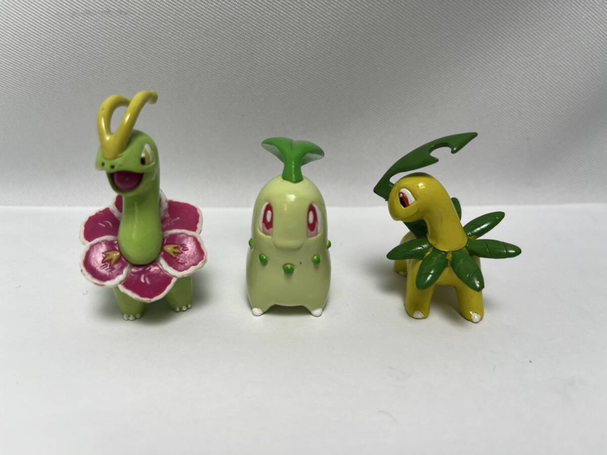 新品 モンスターコレクション 91 フィギュア モンコレ メガニウム&ベイリーフ Yahoo!オークション -「モンコレ チコリータ」の落札相場・落札価格