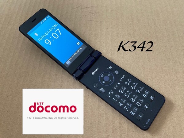 K342 ドコモ AQUOSケータイ 4G SH-02K simフリー ガラホ ガラケー アクオス カメラレス 電池パック sh44 shbl02 sh-n01 日本通信 povo