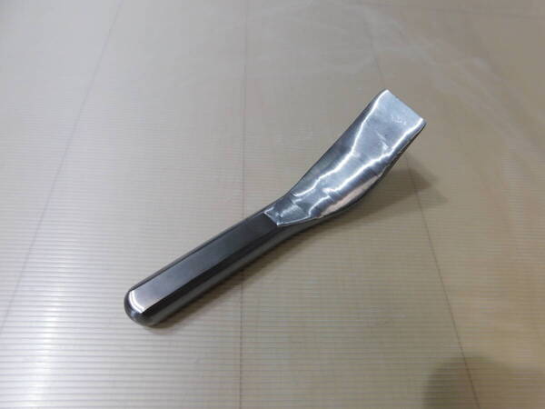 鈑金 板金 ハンドル型 スプーン バール 当盤 当て盤 当て金 当て板 スプーンハンマー ドリー 金床 板金工具 デントリペア レストア 未使用,