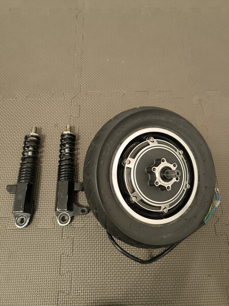 電動キックボードハブモーター48v1000w タイヤ10インチ
