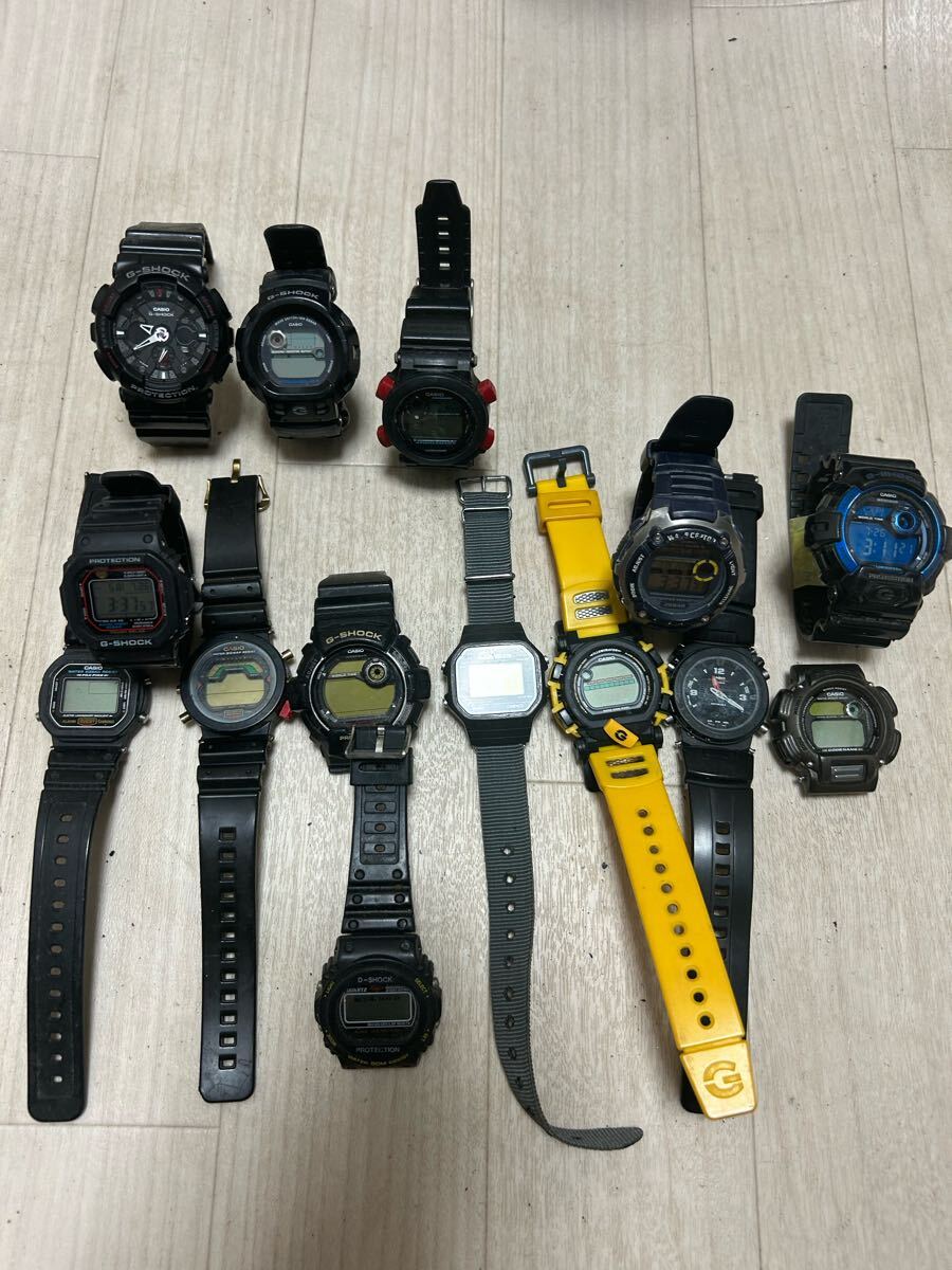 未使用 G-SHOCK他 CASIO まとめ売り Yahoo!オークション -「まとめて」(G-SHOCK) (カシオ)の落札相場