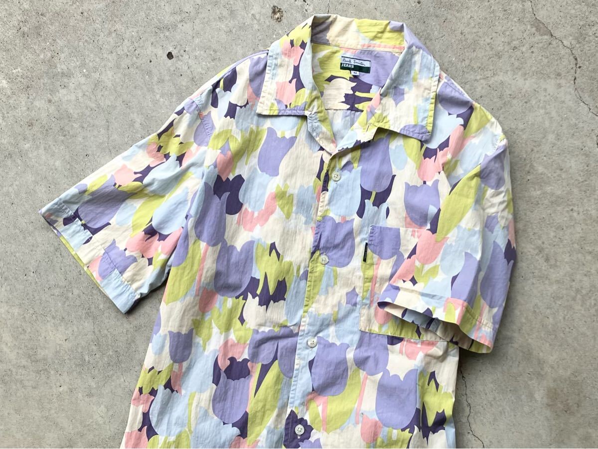 ポールスミス　paul smith 柄シャツ　アロハ　花柄 半袖シャツ M 楽天市場】Paul Smith ポールスミス シャツ サイズ:M