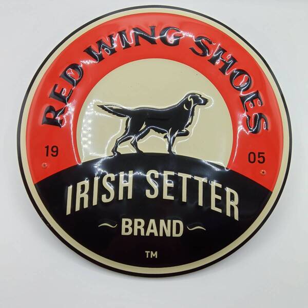 レッドウィング 店舗看板 ヴィンテージ 販促 Red Wing Shoes Irish Setter