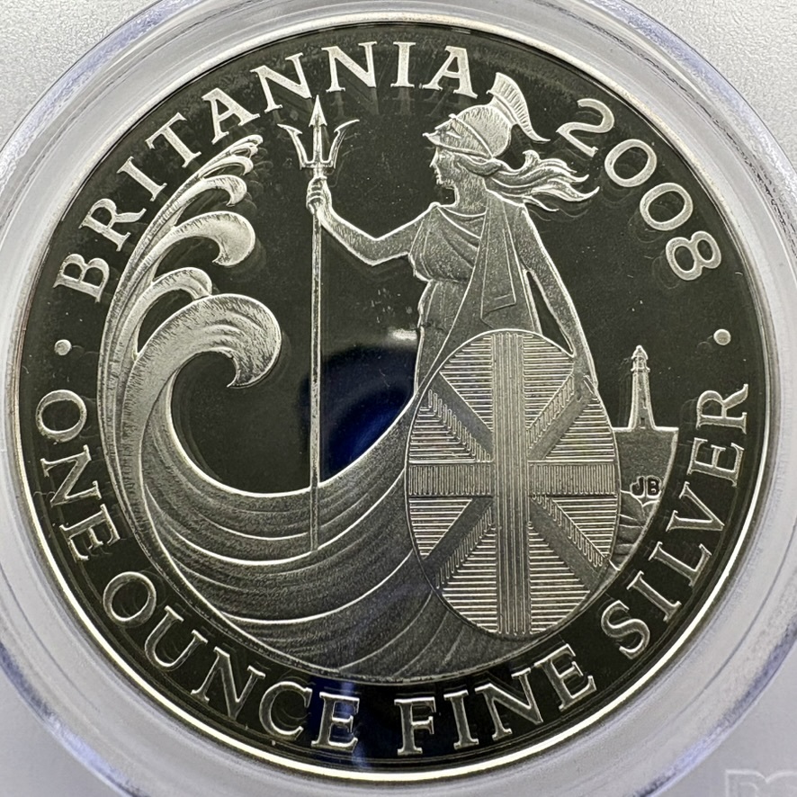 【最上位鑑定】2008年 イギリス ブリタニア 2ポンド銀貨 PGCS MS69 Yahoo!オークション -「イギリス ブリタニア 2ポンド銀貨」の
