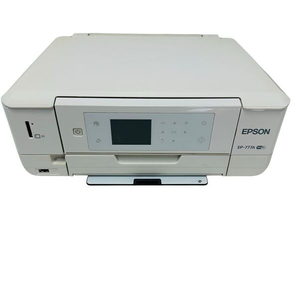 EPSON エプソン インクジェット複合機 インクジェットプリンター プリンター EP-777A 複合機 ホワイト カラリオ
