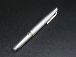 ■美品■ PLATINUM プラチナ ペン先 14K 14金 万年筆 筆記用具 文房具 ステーショナリー レディース シルバー系 DH7887