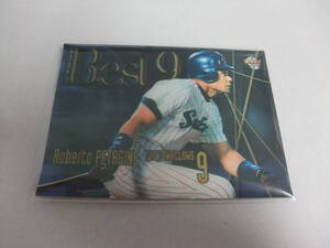 BBM 2001 B3petaji-ni Yakult 2000 лучший eleven вставка Professional Baseball карта