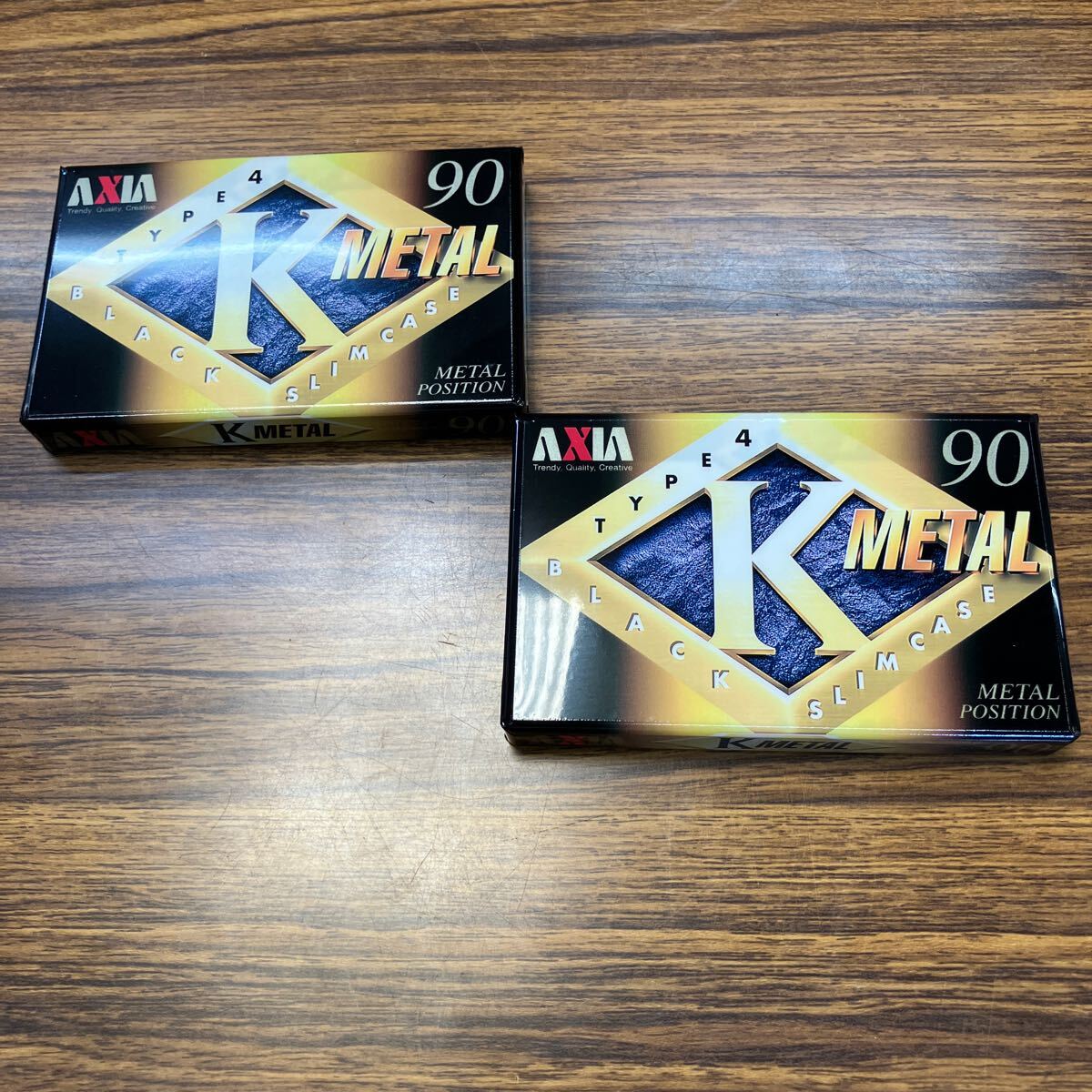 AXIA メタルカセットテープ　6本　新品・未開封　46分2本　50分4本 AXIA メタルカセットテープ 8本セット - メルカリ