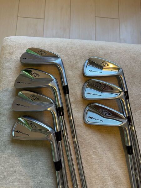 キャロウェイ X PROTOTYPE FORGED アイアン 4~PW 7本セット NS850GH フレックスS
