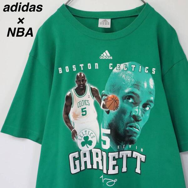 【NBAチーム】アディダス Tシャツ セルティックス バスケットボール Lサイズ