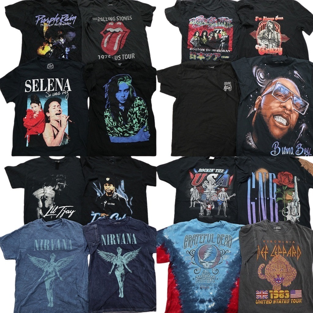 バンドTシャツ まとめ売り М 2025年最新】Yahoo!オークション -バンドtシャツ セットの中古品