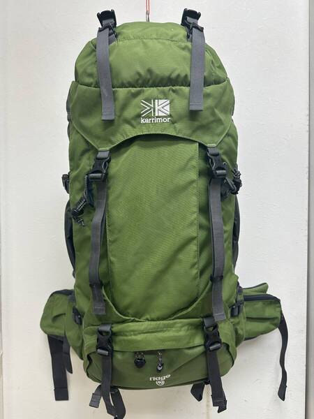 【送料無料】 karrimor / RIDGE 40:カリマー / リッジ 40・type2(サイズM相当) 40L / ザックカバー有り / 色:グリーン系(カクタス)