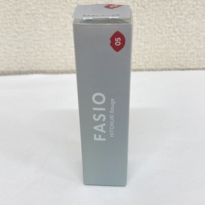 未使用品 FASIO ファシオ HITONURI Rouge ヒトヌリ ルージュ 05 クラシカルレッド 3.8g 口紅