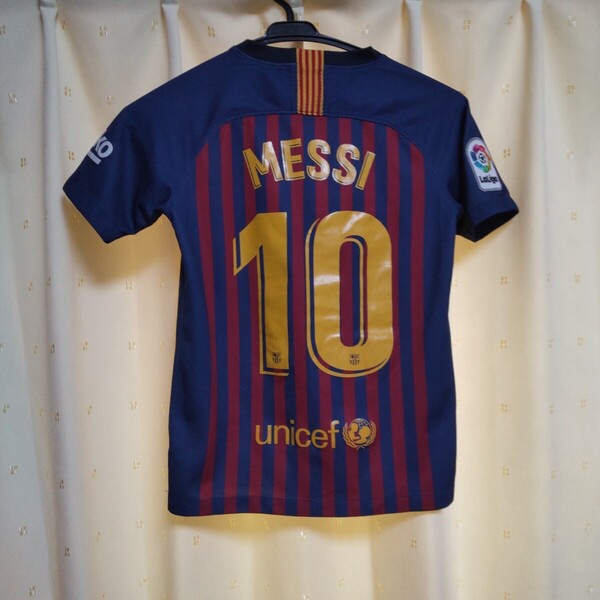 バルセロナ メッシ 子供 サッカー ユニフォーム 150cm
