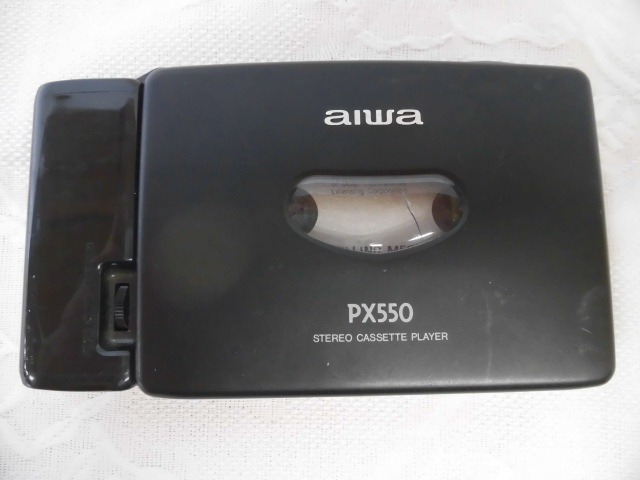 aiwa カセットプレーヤー HS-PX550 整備品&専用充電池PB-S5 Yahoo!オークション -「px550」(オーディオ機器) の落札相場