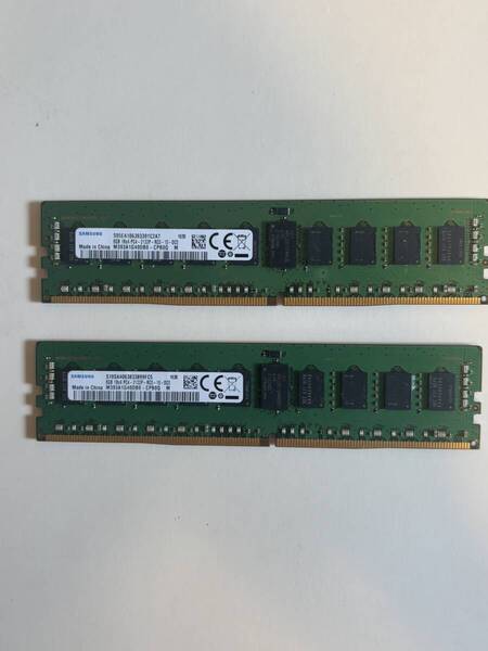 SAMSUNG DDR4 2133MHz16GB (8GB x 2) PC-1233P-R-10-DC0