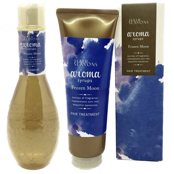 【全国送料無料・新品・未使用】デミ★ヘアシーズンズ アロマシロップス★フローズンムーン★シャンプー250ml + トリートメント 240g