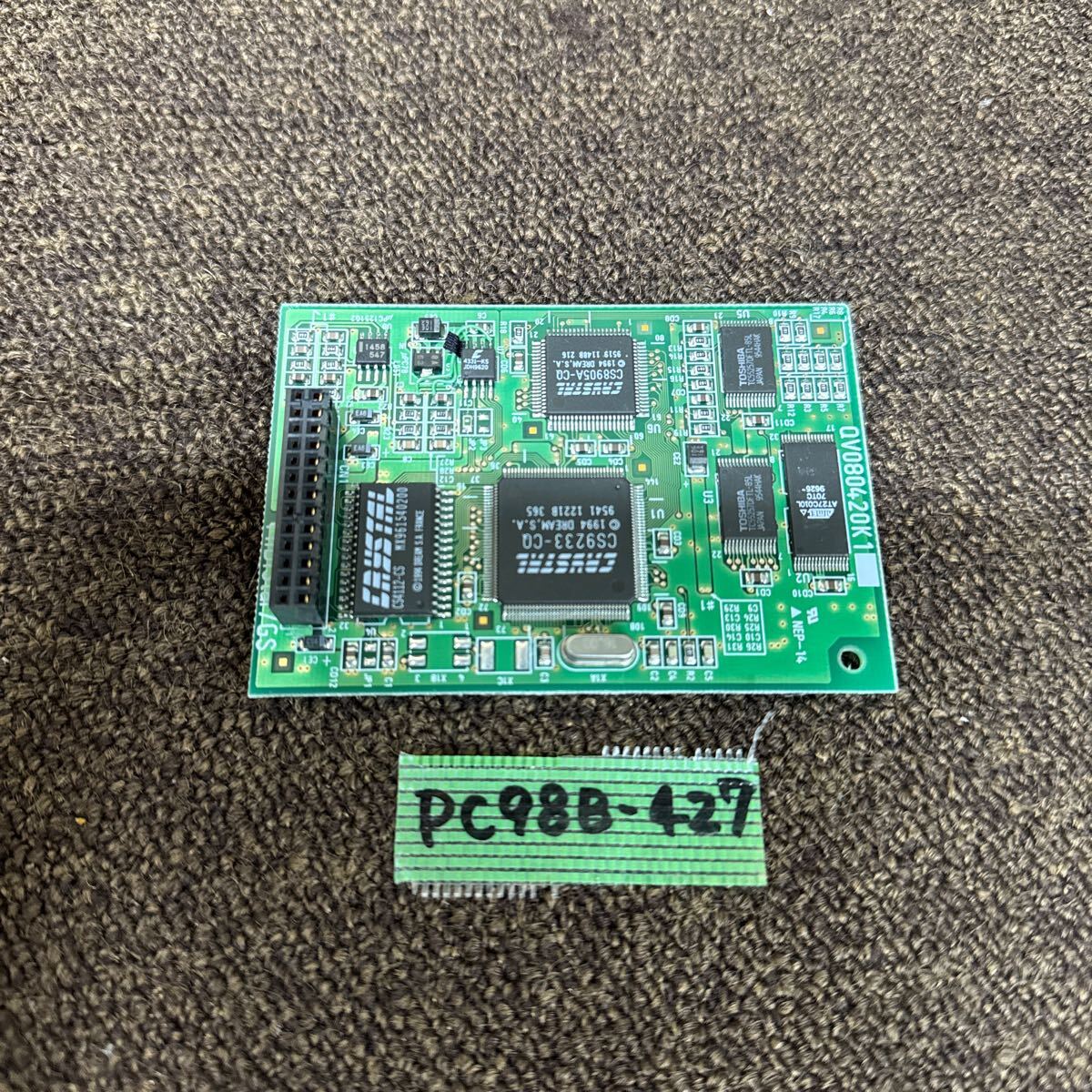 NEC MIDI音源ドーターボード PC-9821C3-B02相当品 XR385 NEC MIDI音源ドーターボード PC-9821C3-B02相当品 XR385 Yahoo