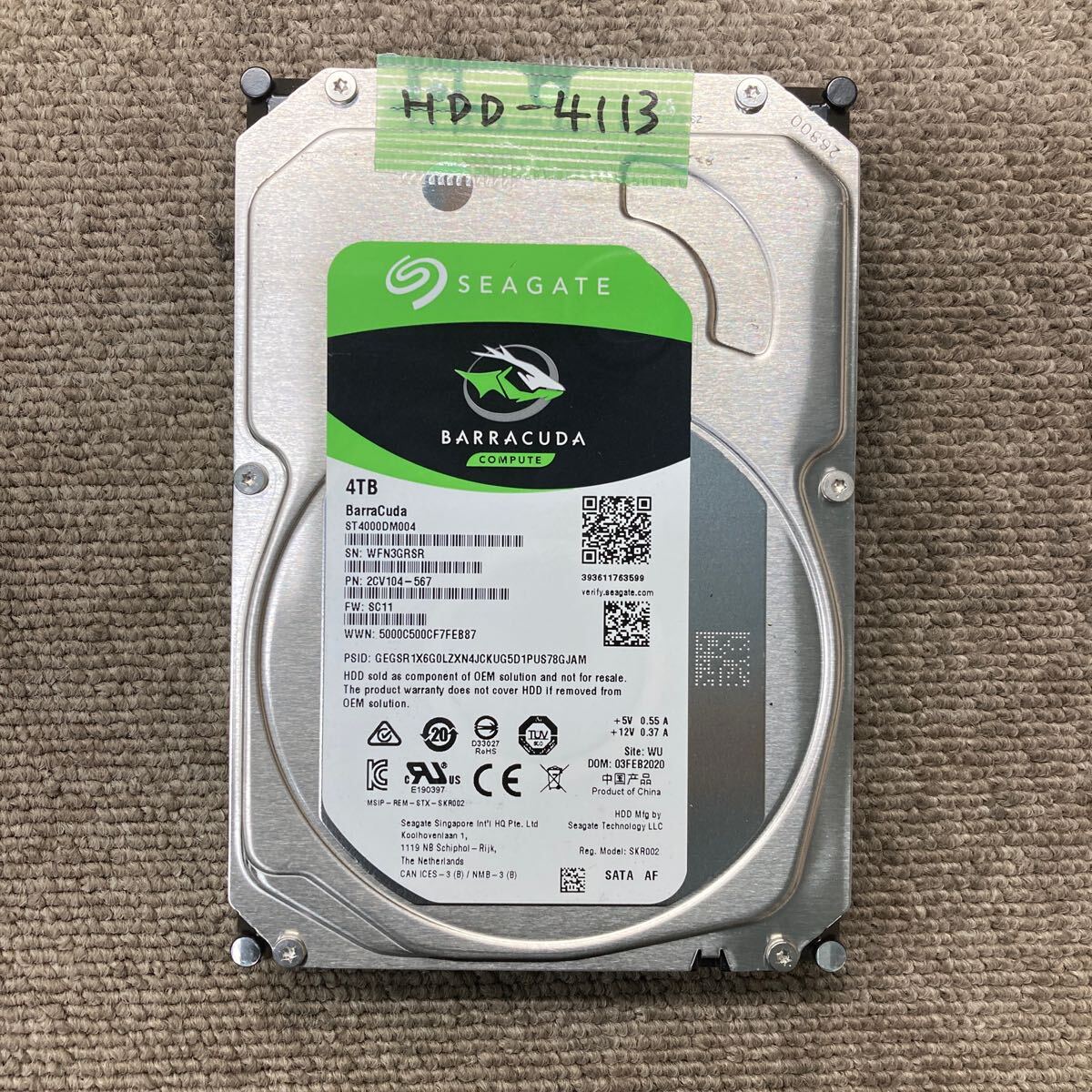 2025年最新】Yahoo!オークション -4tb hdd seagateの中古品