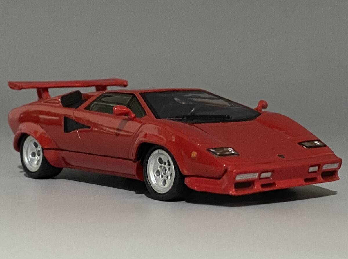ミニカー1/43 バンダイ　ランボルギーニカウンタックLP500 ミニカーショップ ケンボックス バンダイ☆1☆ランボルギーニ