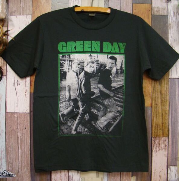【送料無料】M★新品 グリーンデイ【Green Day】Tシャツ★パンク★Bunny★ビンテージスタイル