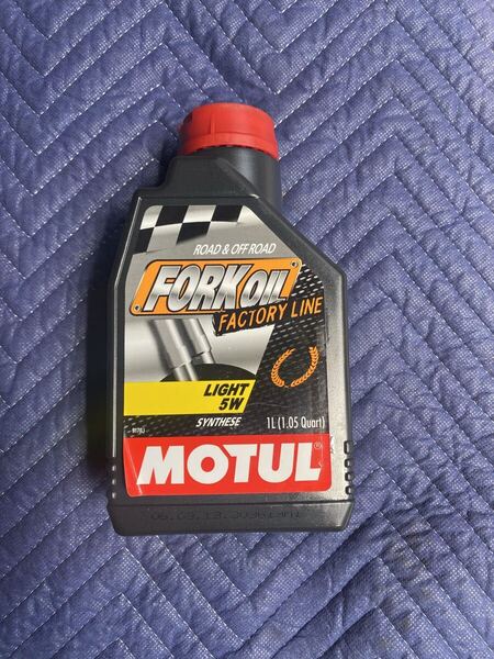 訳アリ MOTUL フォークオイル 5W LIGHT ファクトリーライン モチュール 1L 1本