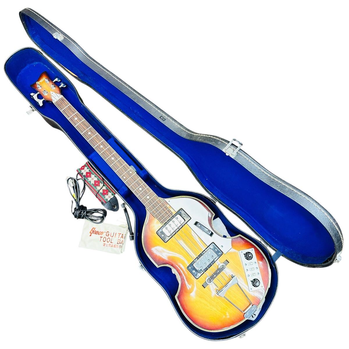 Hofner バイオリンベース レアカラー水色 ブルー【中古】 Yahoo!オークション -「バイオリン ベース」(エレキベース本体