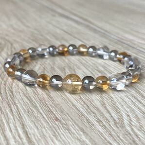 太陽の石で全ての運気を上げる・パワーストーンブレスレット/シトリン・水晶