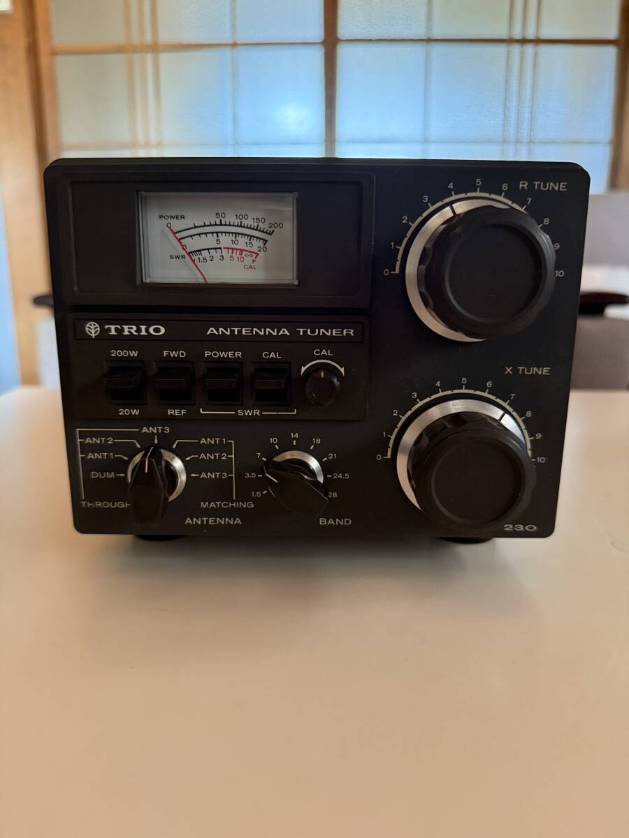 TRIO トリオ アンテナチューナー AT-230 (動作未確認) Yahoo!オークション -「trio at-230」の落札相場・落札価格