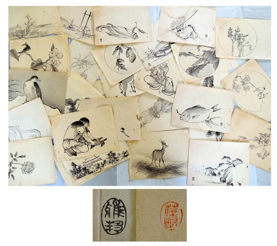 明治版画 印刷複製画 18点セット 明治石版画 NFTアートコレクション | Web3電子の巻