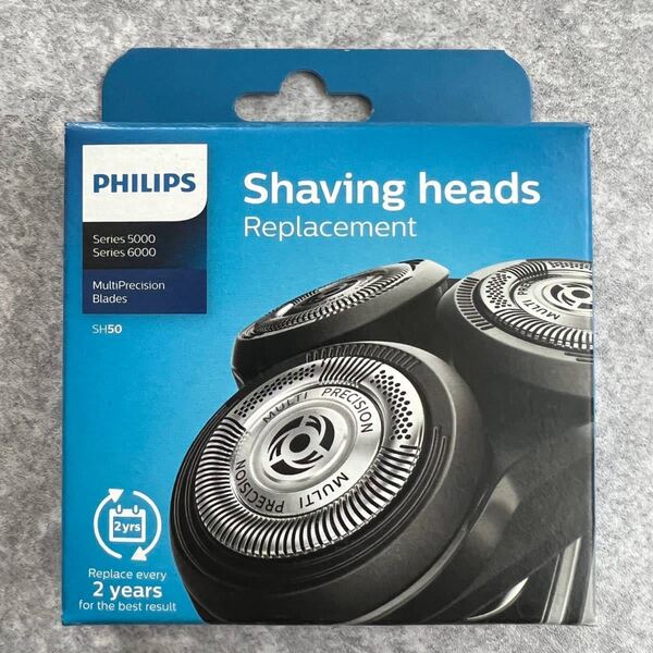 【100%正規品】フィリップス(Philips) 純正 SH50/50 (SH50/51の海外版) 電動シェーバー 替刃5000 6000 シリーズ 交換用 海外正規品 a