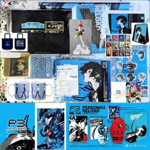 新品 ペルソナ3 リロード PS4 LIMITED BOX アトラスDショップ限定版 ファミ通DXパック エビテン アクリルブロック