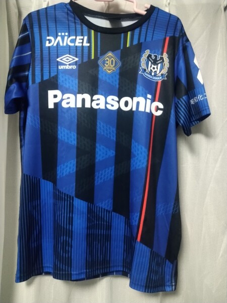 良品 ガンバ大阪 30周年記念 ユニフォームTシャツ アンブロ 限定シャツ 限定ユニフォーム Jリーグ Panasonic
