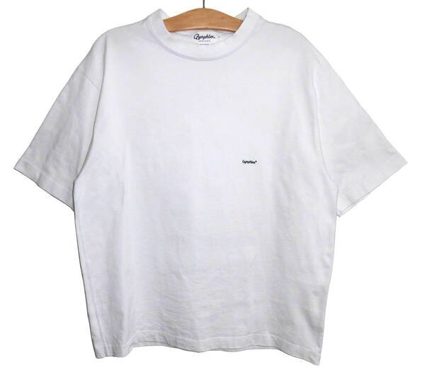 Gymphlex ジムフレックス CREW NECK S/S T-SHIRT ヘビーウエイト ビッグシルエット Tシャツ Lサイズ 白 J-9271