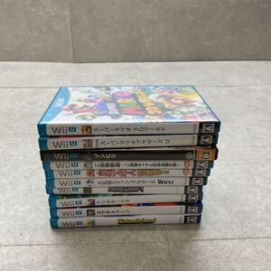 1円〜 任天堂/Nintendo/ニンテンドー WiiU ゾンビU 太鼓の達人特盛り! スプラトゥーン マリオカート8 等 ソフト 10点セット D38
