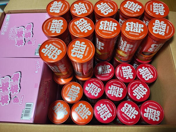 送料無料 ねるねるねるね ブドウ味40個 チップスターうすしお35個 コンソメ23個 お菓子 詰め合わせ まとめ売り